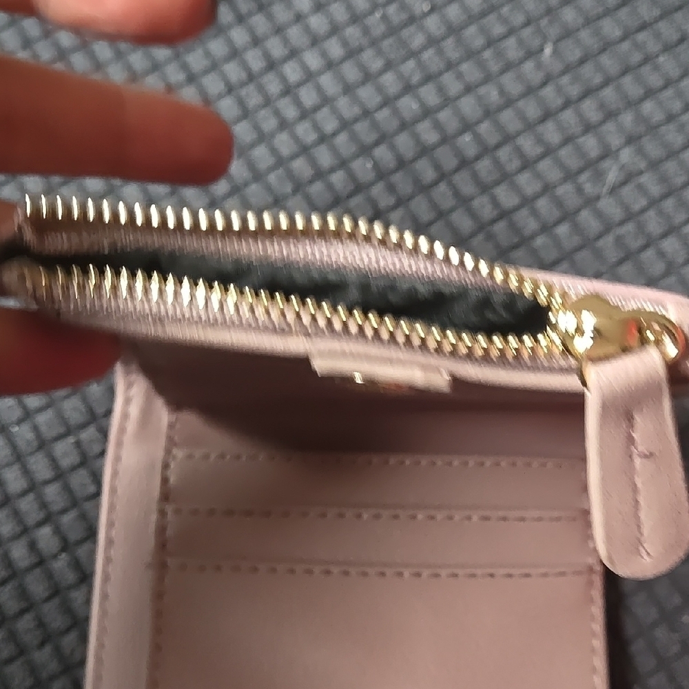 Steve Madden French Wallet, Mauve - Picture 5 of 5